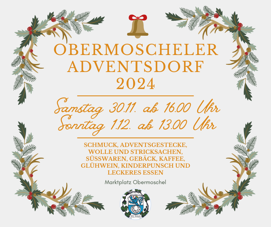 Weihnachtsmarkt Obermoschel 2024